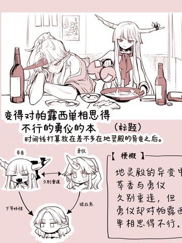 变得对帕露西单相思得不行的勇仪的本