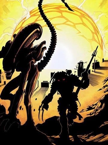 异形大战铁血战士：险沙恶地